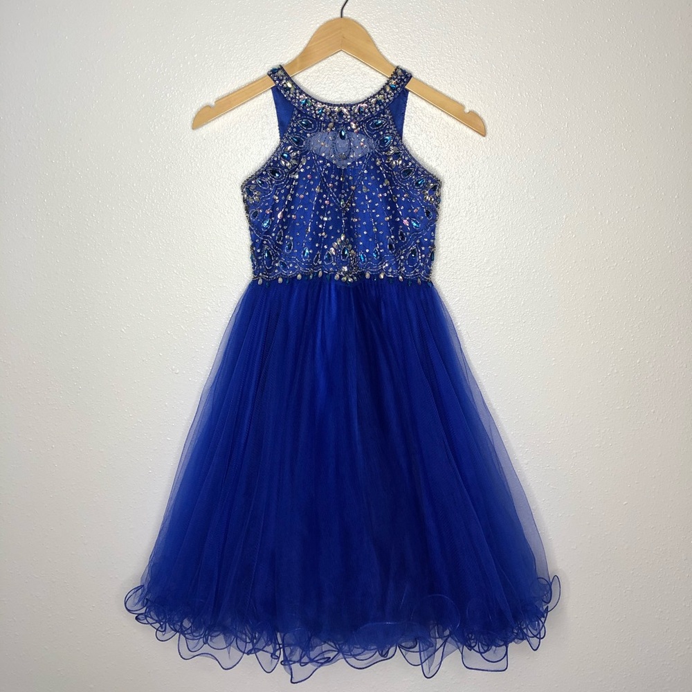 Cinderella Couture Short Formal Dress